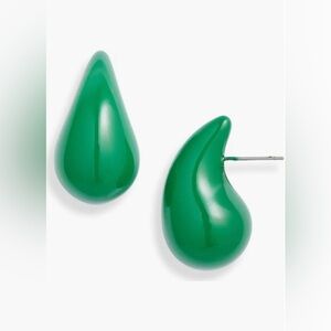 Nordstrom (Open  Edit ) resin teardrop stud earring